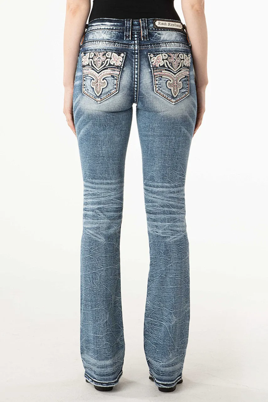 Women's Rock Revival Nuri Bootcut Jean