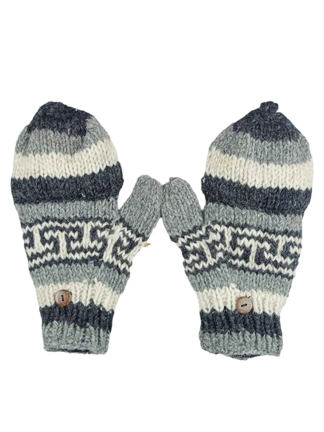 Woolen Fingerless Gloves | Mittens  Hand Kitted Gloves