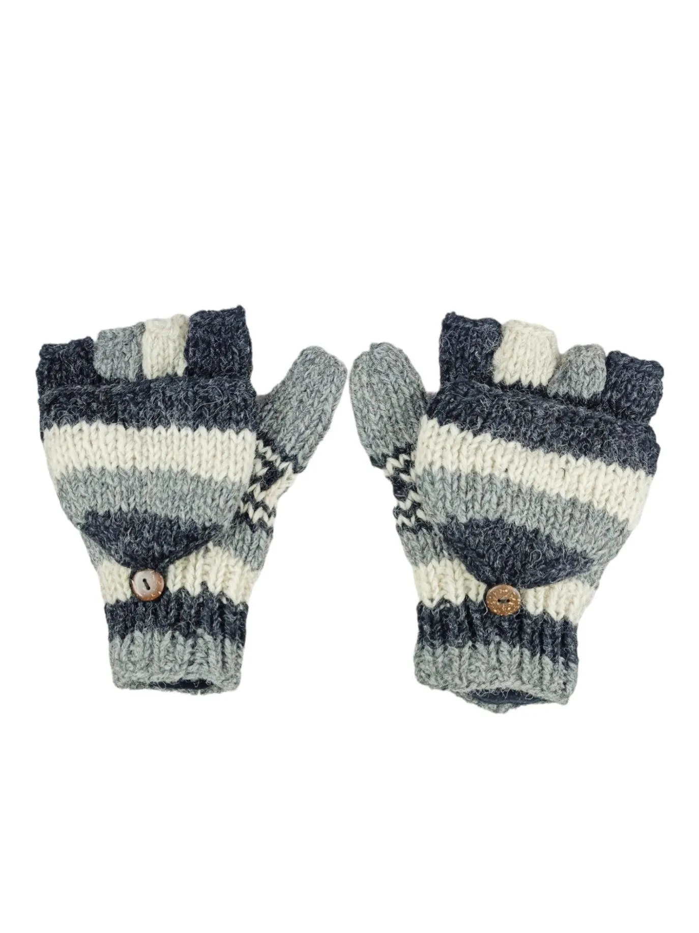 Woolen Fingerless Gloves | Mittens  Hand Kitted Gloves