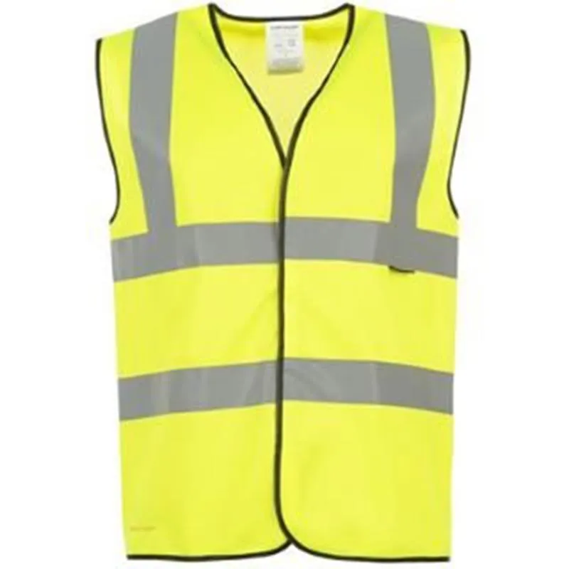 Yellow Hi Visibility Work Safety Reflective Vests