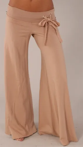 Young Fabulous & Broke Wide Leg Pant in Tan