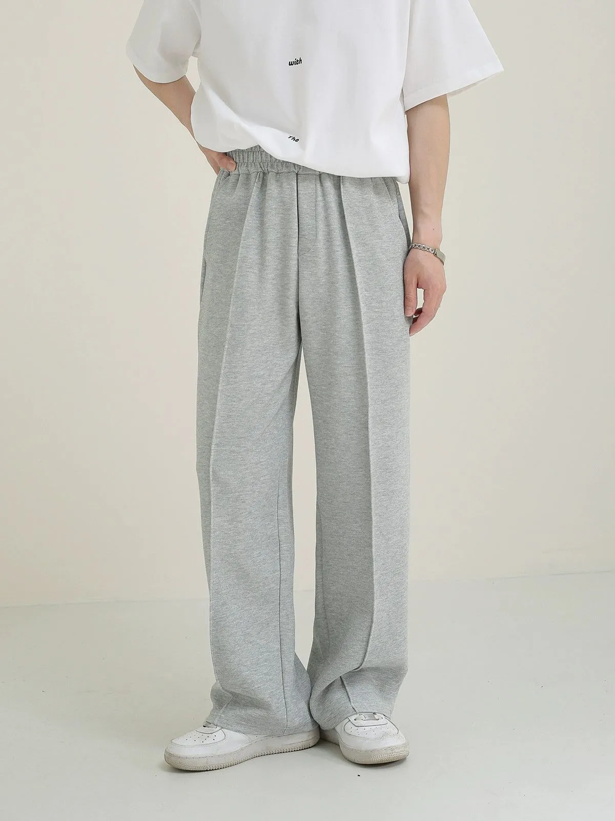 Zhou Elastic Seam Detail Sweatpants